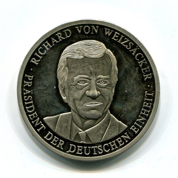 Germany Richard Von Weizsacker Medall (b735-71) - Picture 1 of 2